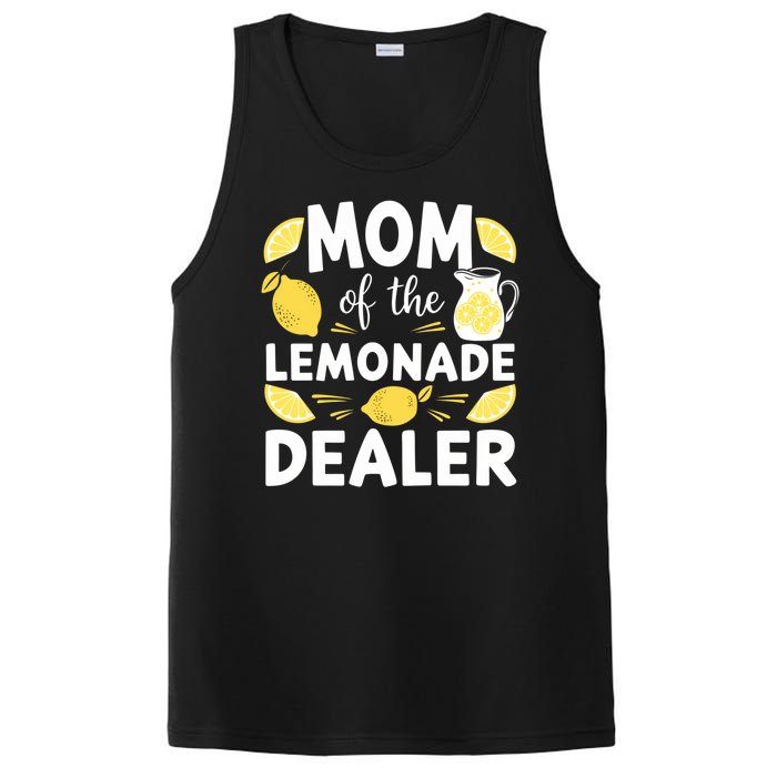 Mom Of A Lemonade Dealer Summer Drink Funny Lemonade Stand Lemonade Mom PosiCharge Competitor Tank