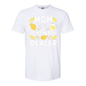 Mom Of A Lemonade Dealer Summer Drink Funny Lemonade Stand Lemonade Mom Softstyle CVC T-Shirt