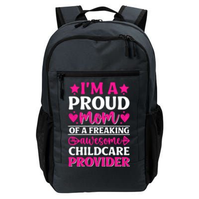 Mom Of Awesome Daycare Provider Teacher Mom Meaningful Gift Daily Commute Backpack