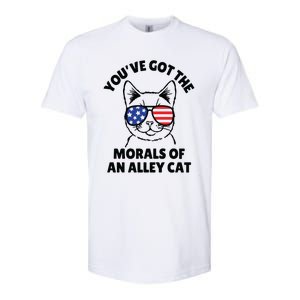 Morals Of An Alley Cat Funny Election Debate Softstyle CVC T-Shirt