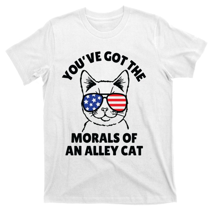 Morals Of An Alley Cat Funny Election Debate T-Shirt