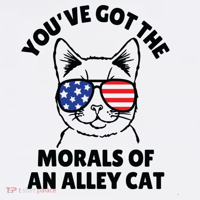 Morals Of An Alley Cat Funny Election Debate T-Shirt