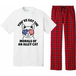 Morals Of An Alley Cat Funny Election Debate Pajama Set