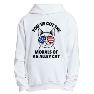 Morals Of An Alley Cat Funny Election Debate Urban Pullover Hoodie