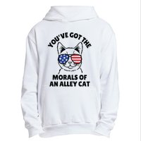 Morals Of An Alley Cat Funny Election Debate Urban Pullover Hoodie