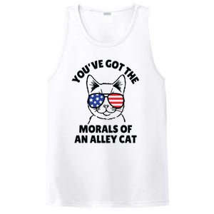 Morals Of An Alley Cat Funny Election Debate PosiCharge Competitor Tank