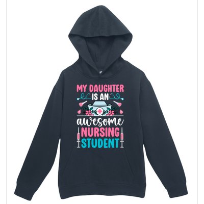 Mom Of A Nursing Student Mother Future Nurse Mom Gift Urban Pullover Hoodie