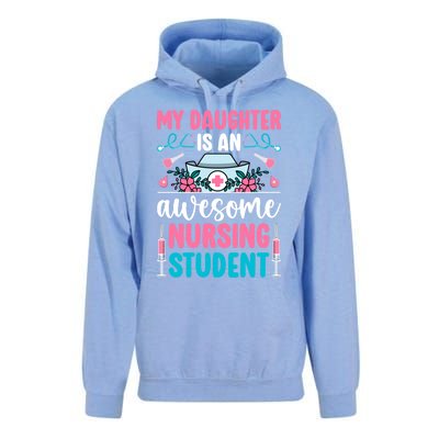 Mom Of A Nursing Student Mother Future Nurse Mom Gift Unisex Surf Hoodie