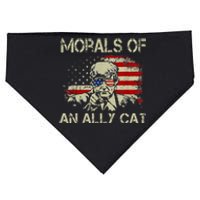 Morals Of An Ally Cat Trump Biden Debate USA-Made Doggie Bandana