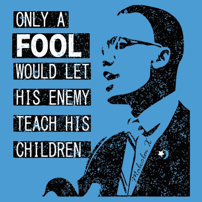 Malcolm Only A Fool Would Let His Enemy Teach His Children Tie Dye Hoodie