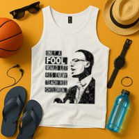 Malcolm Only A Fool Would Let His Enemy Teach His Children Tank Top