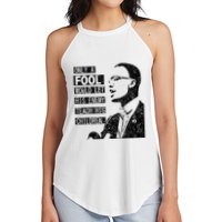 Malcolm Only A Fool Would Let His Enemy Teach His Children Women's Perfect Tri Rocker Tank