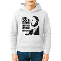 Malcolm Only A Fool Would Let His Enemy Teach His Children Kids Hoodie