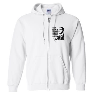 Malcolm Only A Fool Would Let His Enemy Teach His Children Full Zip Hoodie