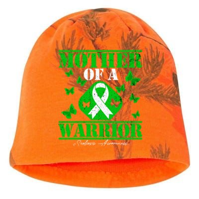 Mother Of A Scoliosis Warrior Vintage Scoliosis Awareness Gift Kati - Camo Knit Beanie