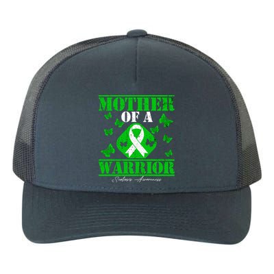 Mother Of A Scoliosis Warrior Vintage Scoliosis Awareness Gift Yupoong Adult 5-Panel Trucker Hat