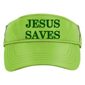 Mall Of America Jesus Saves Jesus Is The Only Way Front & Back Adult Drive Performance Visor