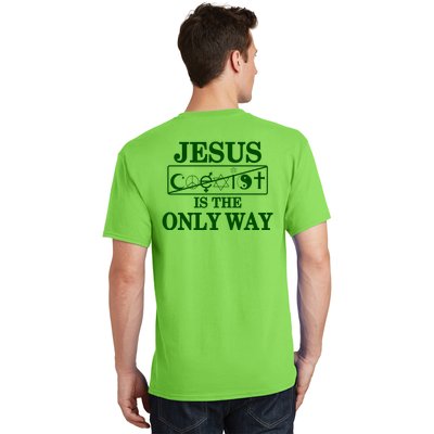 Mall Of America Jesus Saves Jesus Is The Only Way Front & Back T-Shirt