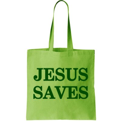 Mall Of America Jesus Saves Jesus Is The Only Way Front & Back Tote Bag