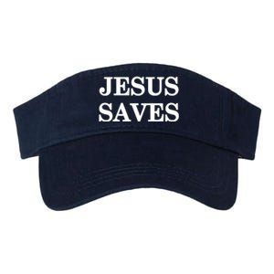 Mall Of America Jesus Saves Jesus Is The Only Way Front & Back Valucap Bio-Washed Visor