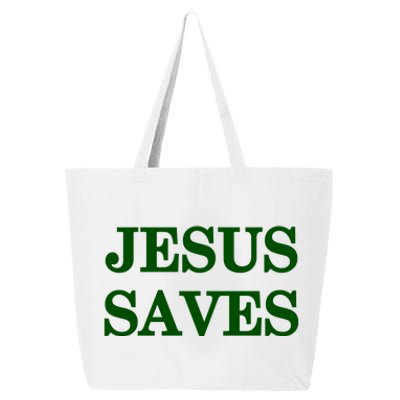 Mall Of America Jesus Saves Jesus Is The Only Way Front & Back 25L Jumbo Tote