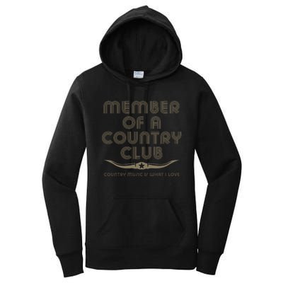 Member Of A Country Club Women's Pullover Hoodie