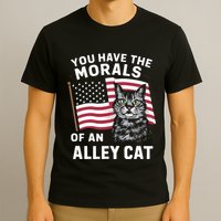 Morals Of An Alley Cat Funny Debate Biden T-Shirt