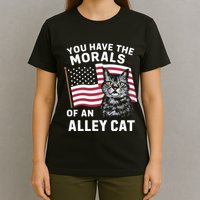 Morals Of An Alley Cat Funny Debate Biden T-Shirt