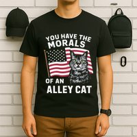 Morals Of An Alley Cat Funny Debate Biden T-Shirt