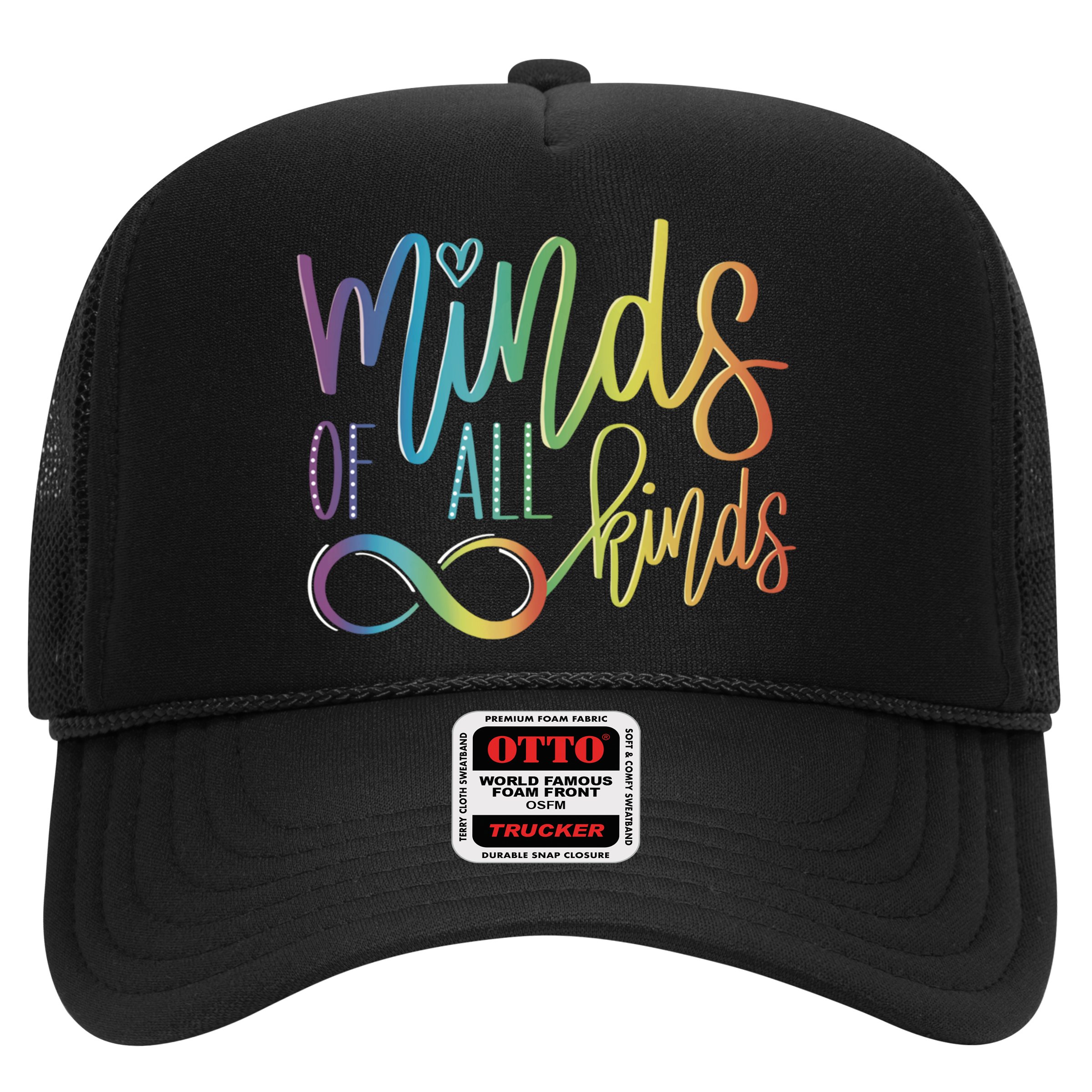 Minds Of All Kinds Neurodiversity Infinity Autism Awareness Gift Hat