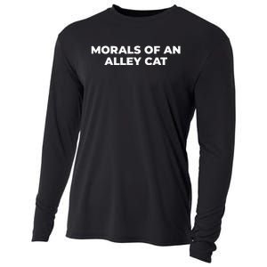 Morals Of An Alley Cat Cooling Performance Long Sleeve Crew