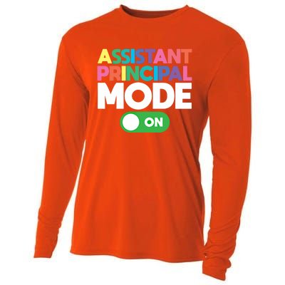 Mode On Assistant Principal Gift Cooling Performance Long Sleeve Crew