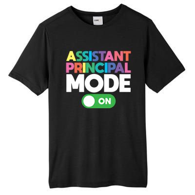 Mode On Assistant Principal Gift Tall Fusion ChromaSoft Performance T-Shirt