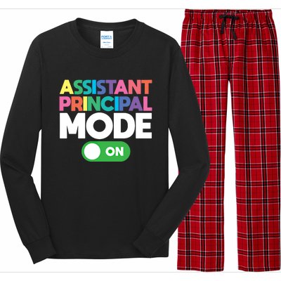 Mode On Assistant Principal Gift Long Sleeve Pajama Set