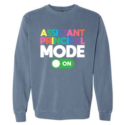 Mode On Assistant Principal Gift Garment-Dyed Sweatshirt