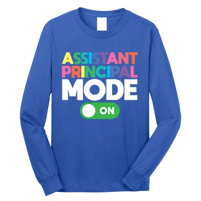 Mode On Assistant Principal Gift Long Sleeve Shirt