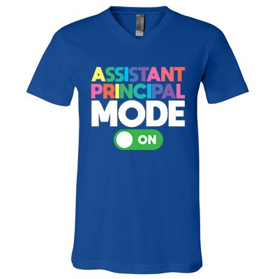 Mode On Assistant Principal Gift V-Neck T-Shirt