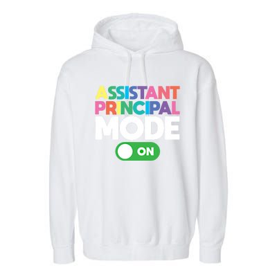 Mode On Assistant Principal Gift Garment-Dyed Fleece Hoodie