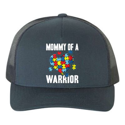 Mommy Of A Warrior Cute Autism Awareness Puzzle Great Gift Yupoong Adult 5-Panel Trucker Hat