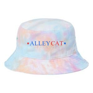 Morals Of An Alley Cat For President 2024 Tie Dye Newport Bucket Hat