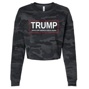 Make Our America Great Again Great Gift Cropped Pullover Crew