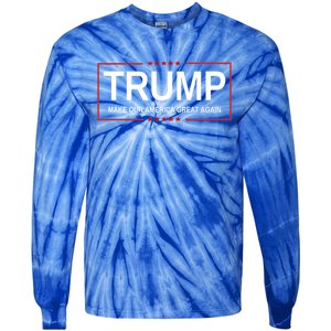 Make Our America Great Again Great Gift Tie-Dye Long Sleeve Shirt