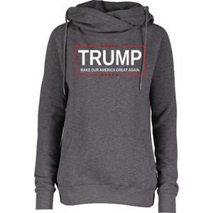 Make Our America Great Again Great Gift Womens Funnel Neck Pullover Hood