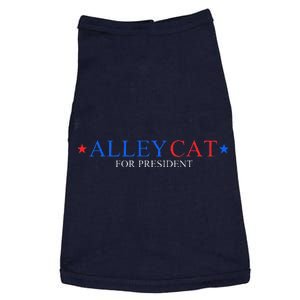 Morals Of An Alley Cat For President 2024 Doggie Tank