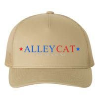 Morals Of An Alley Cat For President 2024 Yupoong Adult 5-Panel Trucker Hat