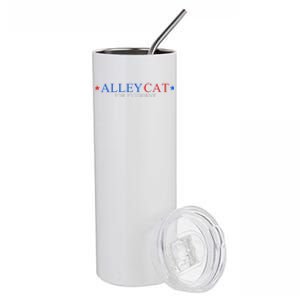 Morals Of An Alley Cat For President 2024 Stainless Steel Tumbler