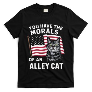 Morals Of An Alley Cat Funny Debate Biden T-Shirt