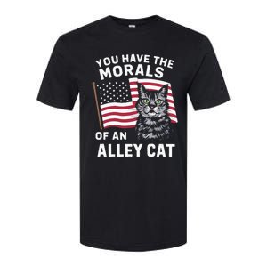 Morals Of An Alley Cat Funny Debate Biden Softstyle CVC T-Shirt