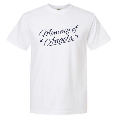 Mommy Of Angels Cute Gift Garment-Dyed Heavyweight T-Shirt