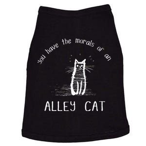 Morals Of An Alley Cat Funny Debate Doggie Tank